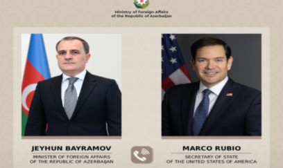 Ceyhun Bayramov Rubio ilə danışıb 