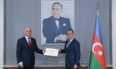 Ceyhun Bayramov Gürcüstanın yeni səfirini qəbul edib 