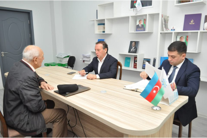 Nərimanovda vətəndaşların müraciətləri dinlənildi- FOTOLAR