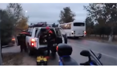 Minik avtomobili və avtobus qəza törətdi 