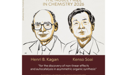 2026-cı ildə kimya üzrə Nobel mükafatı laureatları kimlərdir? 