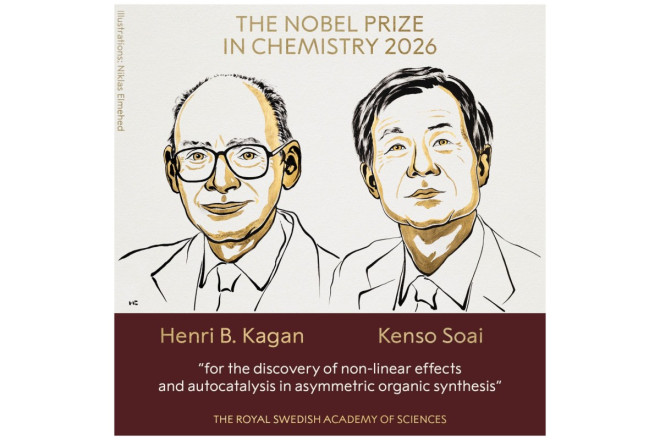 2026-cı ildə kimya üzrə Nobel mükafatı laureatları kimlərdir? 