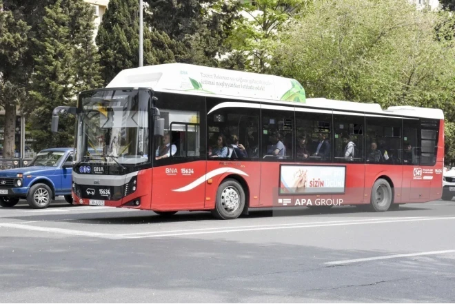 Paytaxtda iki avtobus marşrutunun hərəkət sxemləri dəyişdirilib 