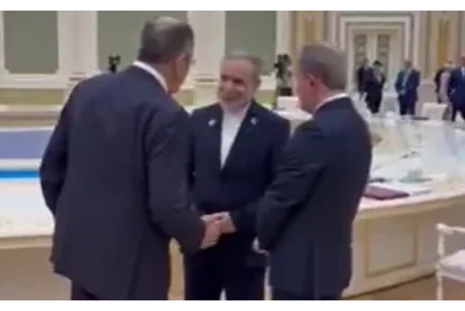 Ceyhun Bayramov Lavrov və Əraqçi ilə görüşdü - VİDEO
