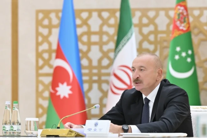 "Mövcud tendensiya davam edərsə, Xəzərin dayazlaşmasının fəlakətli nəticələri ola bilər"- Azərbaycan Prezidenti