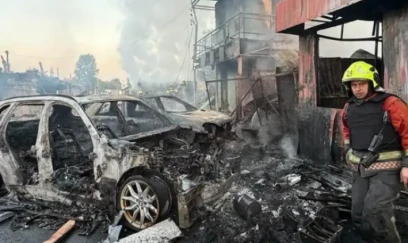Rusiya ordusu Zaporojyeni bombalayıb 