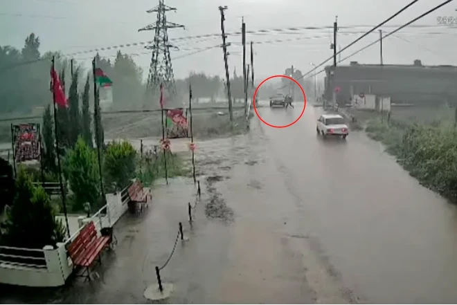 Salyanda yol qəzası baş verib 