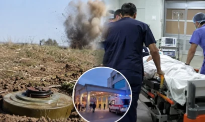 Cəbrayılda minaya düşən ata və oğul Bakıya gətirildi 