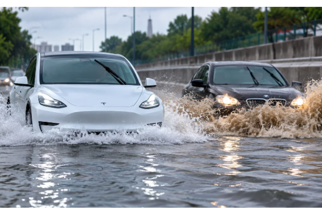 Elektromobillər su maneələrini niyə ənənəvi avtomobillərdən daha yaxşı keçir? - Ekspert rəyi
