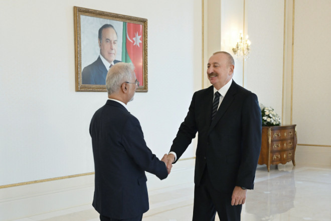 İlham Əliyev İranın daxili işlər nazirini qəbul edib- FOTOLAR