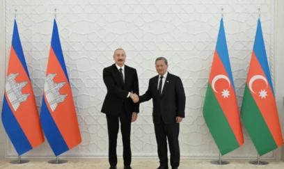 İlham Əliyev və Hun Manet mətbuata bəyanatla çıxış etdilər - YENİLƏNİB