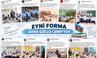 Müəllimlər geyim qaydaları ilə bağlı qərarı dəstəkləyirlər - FOTOLAR