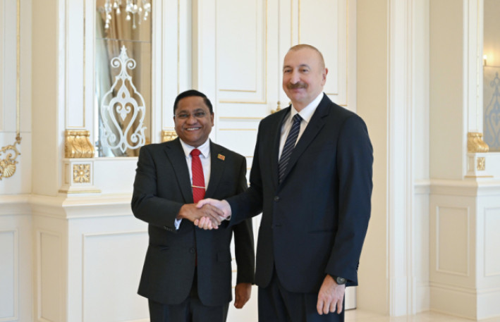 Prezident İlham Əliyev Vicita Heratı qəbul edib 