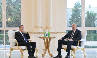 Prezident İlham Əliyevin İsrail Prezidenti ilə görüşü olub 