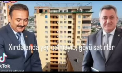 Xırdalanda 10 il əvvəl tikilən binanın üstünə daha iki mərtəbə əlavə edilir
