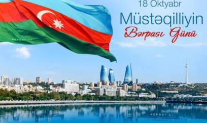 Bu gün Azərbaycanın Müstəqilliyinin Bərpası Günüdür 