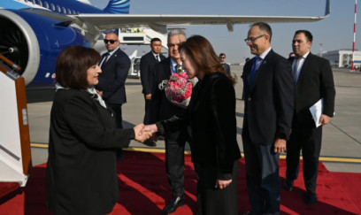 Sahibə Qafarova Qırğız Respublikasında səfərdədir 
