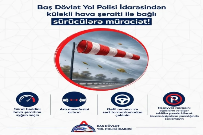 DYP-dən sürücülərə MÜRACİƏT