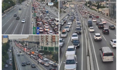 Bakıda 25 istiqamətdə sıxlıq var 