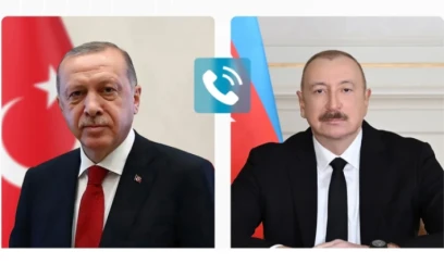 Rəcəb Tayyib Ərdoğan Azərbaycan Prezidenti İlham Əliyevə zəng edib 