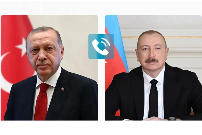 Rəcəb Tayyib Ərdoğan Azərbaycan Prezidenti İlham Əliyevə zəng edib 
