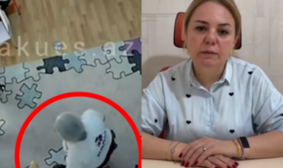 Autizmli uşağa zorakılıq edən müəllim üzr istədi 