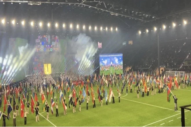 Bakıda FIFA U-15 dünya çempionatı və festivalının açılışı keçirilib 