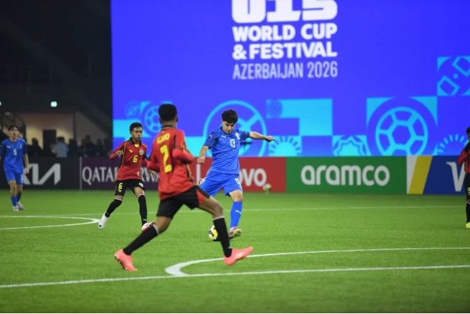 FIFA U-15: Azərbaycan Timor-Leste millisini 6:0 məğlub edib 