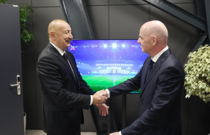 Prezident İlham Əliyev FIFA U-15 dünya çempionatının və festivalının açılış mərasimini izləyib YENİLƏNİB 2