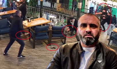 Bakıda kafedə kütləvi dava - Bir nəfər öldürüldü +VİDEO