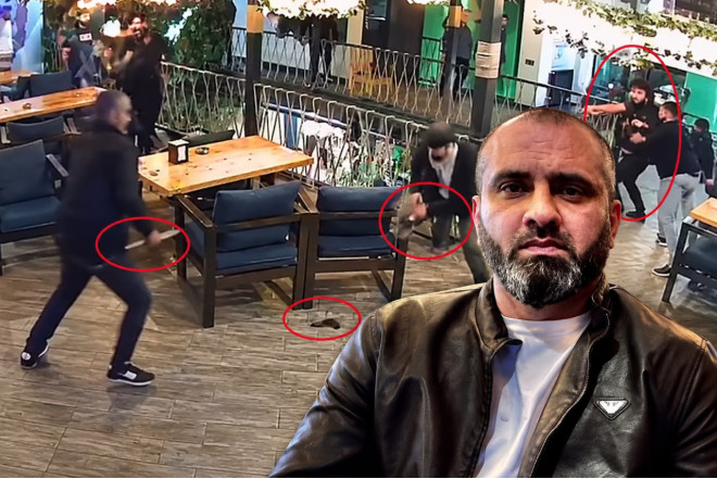 Bakıda kafedə kütləvi dava - Bir nəfər öldürüldü +VİDEO