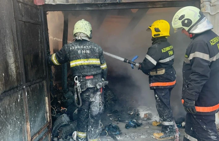 Zığda yaşayış binasındakı yanğın söndürüldü - YENİLƏNDİ