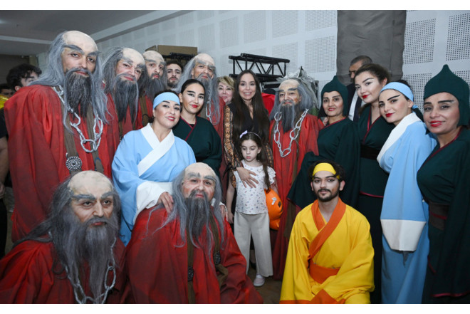 Leyla Əliyeva “Turandot” gecəsindən paylaşdı - VİDEO