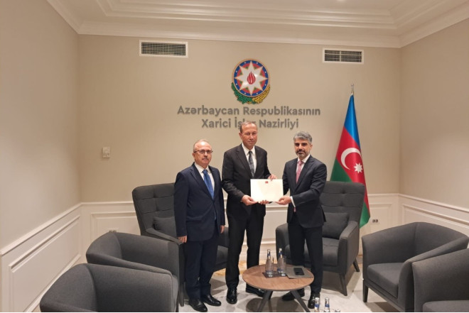 Türkiyənin Naxçıvandakı yeni Baş konsulu vəzifəsinin icrasına başlayıb 