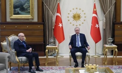 Ərdoğanla Bağçalının qapalı görüşü 1 saat çəkib 