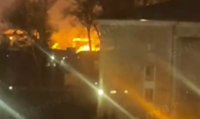 Rusiyanın ən böyük kimya zavodlarından biri vuruldu 