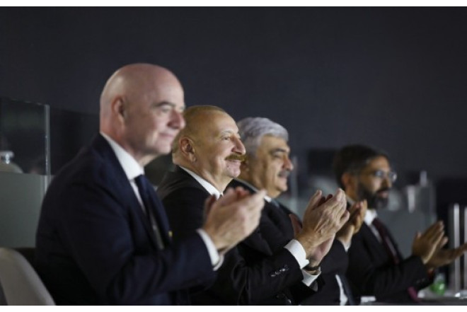 Prezident İlham Əliyev “FIFA U-15 World Cup and Festival”ın final matçını izləyib 