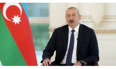 İlham Əliyev qalib ölkəyə mükafatları təqdim etdi 