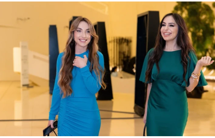 Leyla və Alyona Əliyevalar “Baku Art Weekend”də - VİDEO/FOTO