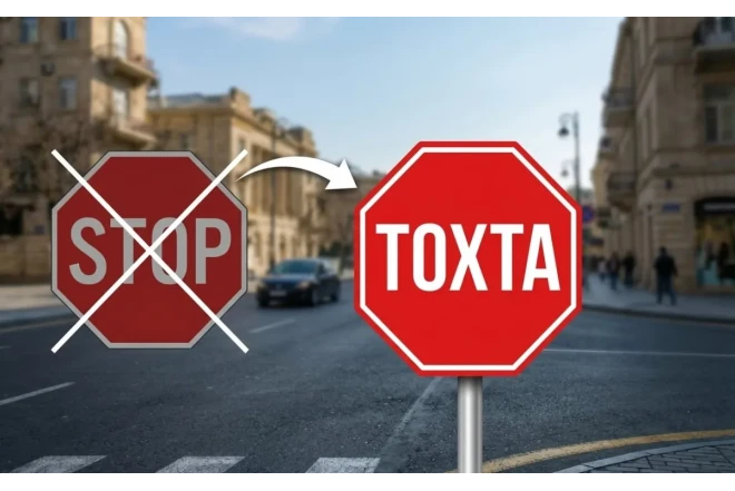 “Stop”u “Toxta” sözü ilə əvəzləyək” 